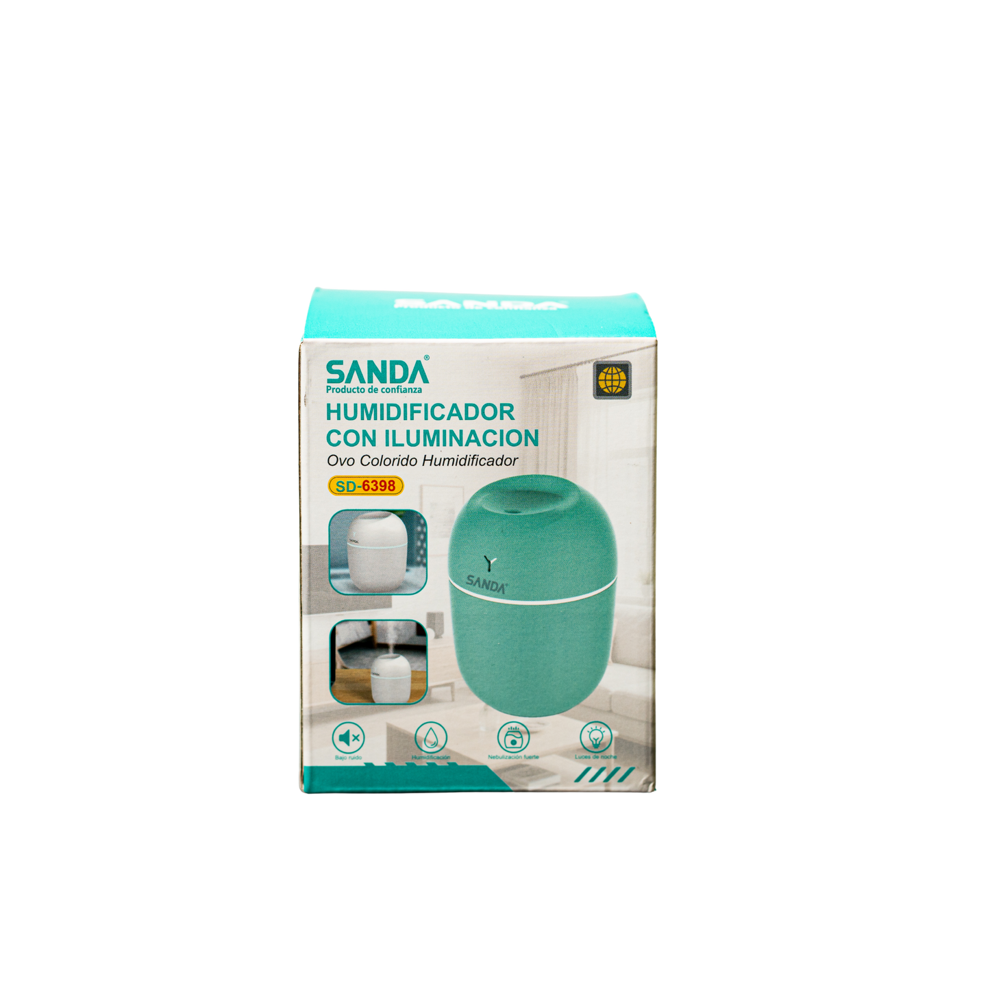 Humidificador com Iluminação LED – Ambiente Relaxante