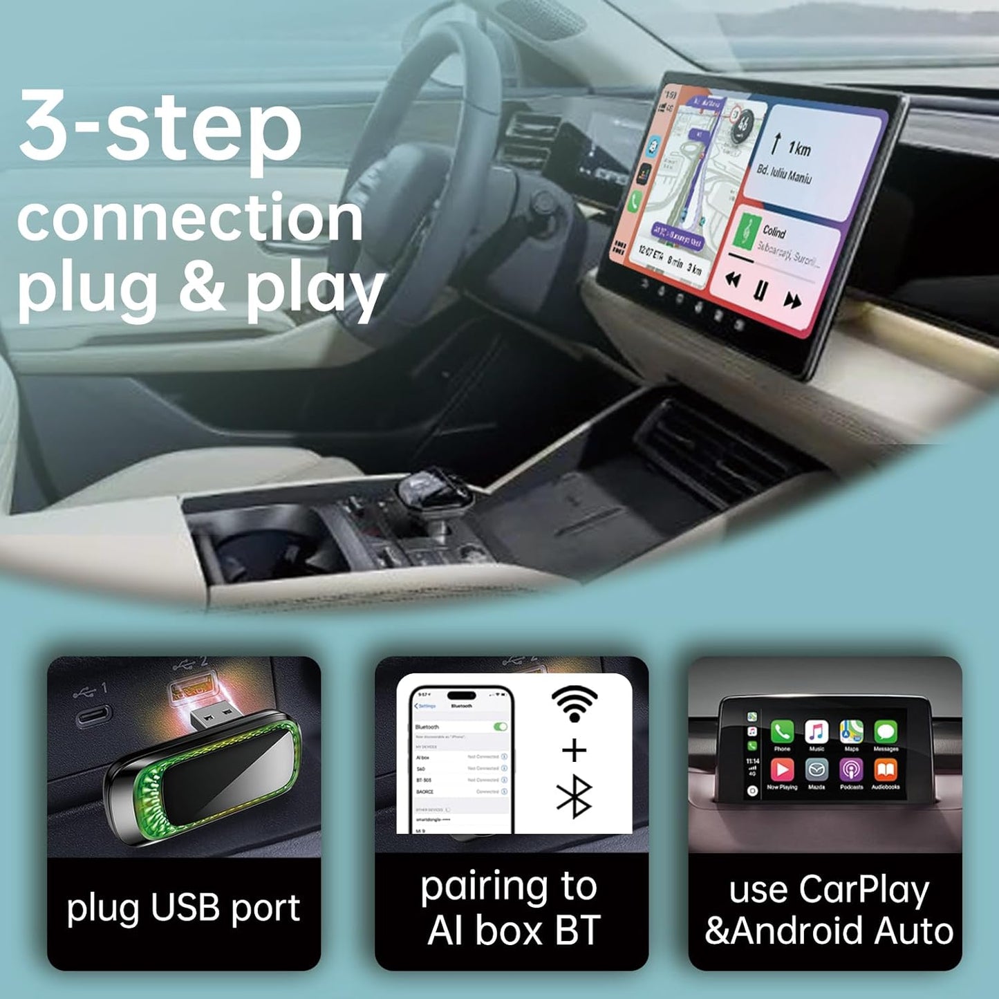 CarPlay Wireless Adapter 4.0