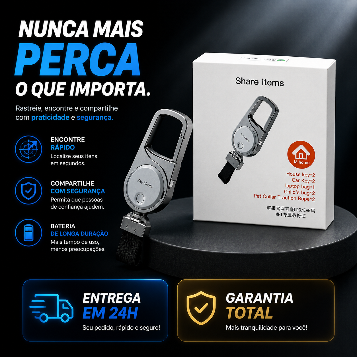 Localizador de Objetos – Share Items (iOS)