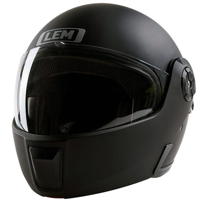Capacete MODULAR LEM PROGENY - PRETO MATE