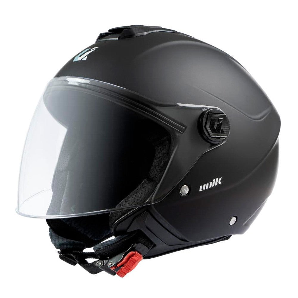 CAPACETE JET UNIK VERTEX - PRETO MATE