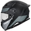 CAPACETE AXOR SH-890 HUNTER TURBO - PRETO MATE / CINZA