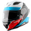 CAPACETE AXOR SH-890 HUNTER TURBO - BRANCO / VERMELHO