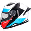 CAPACETE AXOR SH-890 HUNTER TURBO - BRANCO / VERMELHO