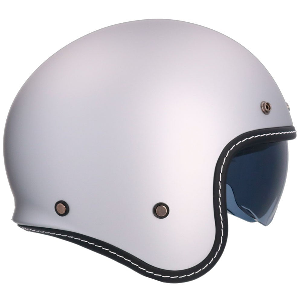 CAPACETE JET SHIRO WL-507 DALLAS MONOCOLOR - PRATA MATE