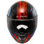 CAPACETE LS2 FF353 RAPID II ZOMBIE - PRETO / VERMELHO