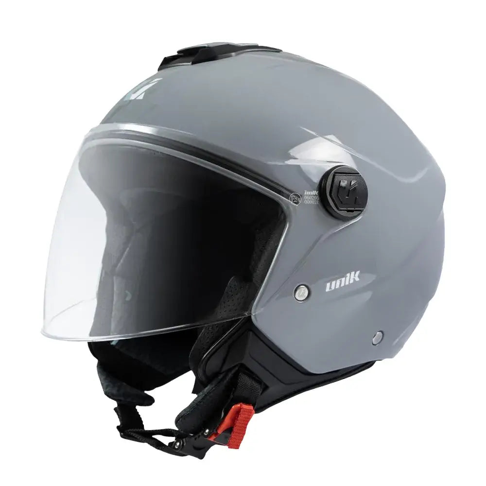 CAPACETE JET UNIK VERTEX - CINZENTO