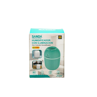 Humidificador com Iluminação LED – Ambiente Relaxante