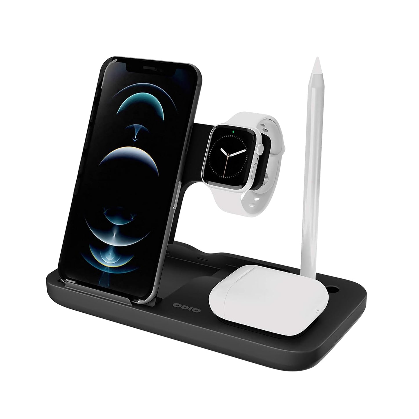 Carregador Wireless 4 em 1 – Estação de Carregamento
