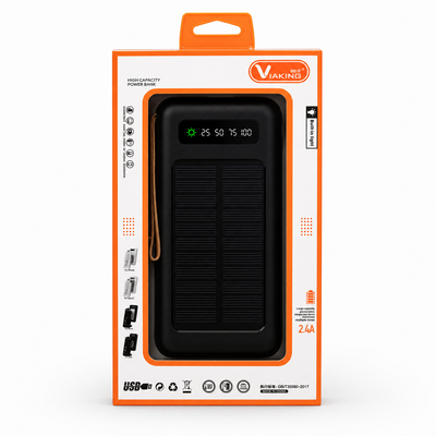 Powerbank Viaking 12500mAh – Carregamento Rápido