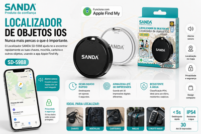 Localizador de Objetos iOS – Compatível com iPhone