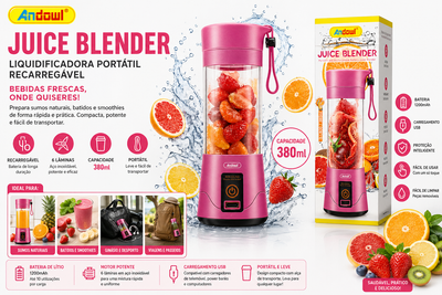 Espremedor de Sumos Q-L800 2200RPM – Extração Rápida