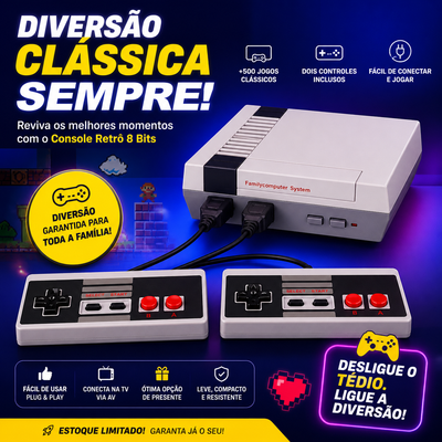 Consola Retro para TV com 620 Jogos