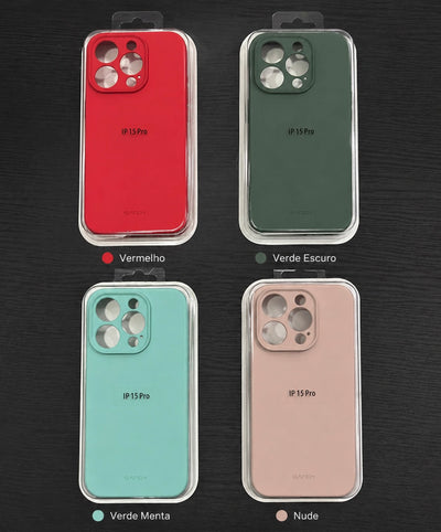 Capa Iphone 15 Pro Silicone