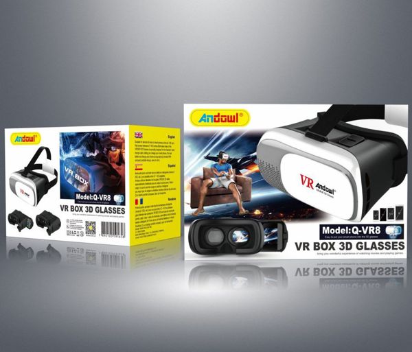 Óculos VR BOX 3D – Realidade Virtual para Smartphone