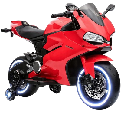 Motorbike 12V Vermelha - Moto elétrica para crianças