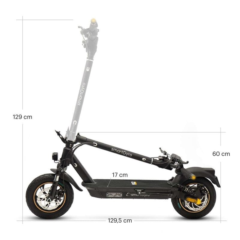 Trotinete Elétrica SmartGyro K2 Pro XL Preto