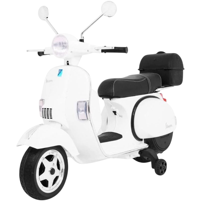 Vespa PX150 12V Branco - Moto elétrica para crianças