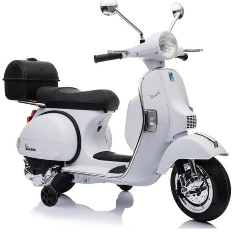 Vespa PX150 12V Branco - Moto elétrica para crianças