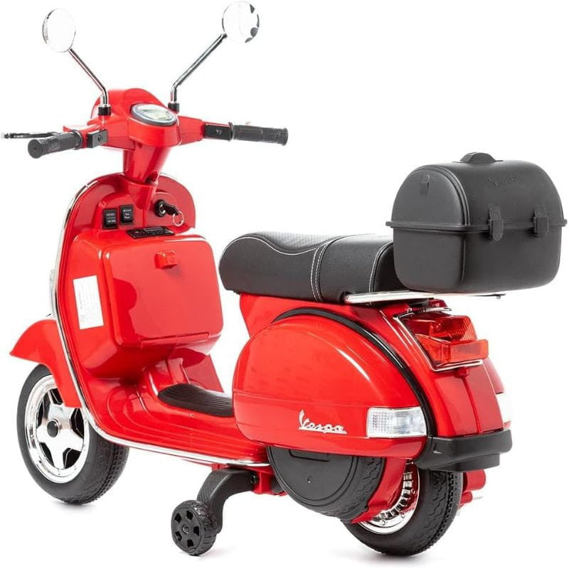 Vespa PX150 12V Vermelha - Moto elétrica para crianças