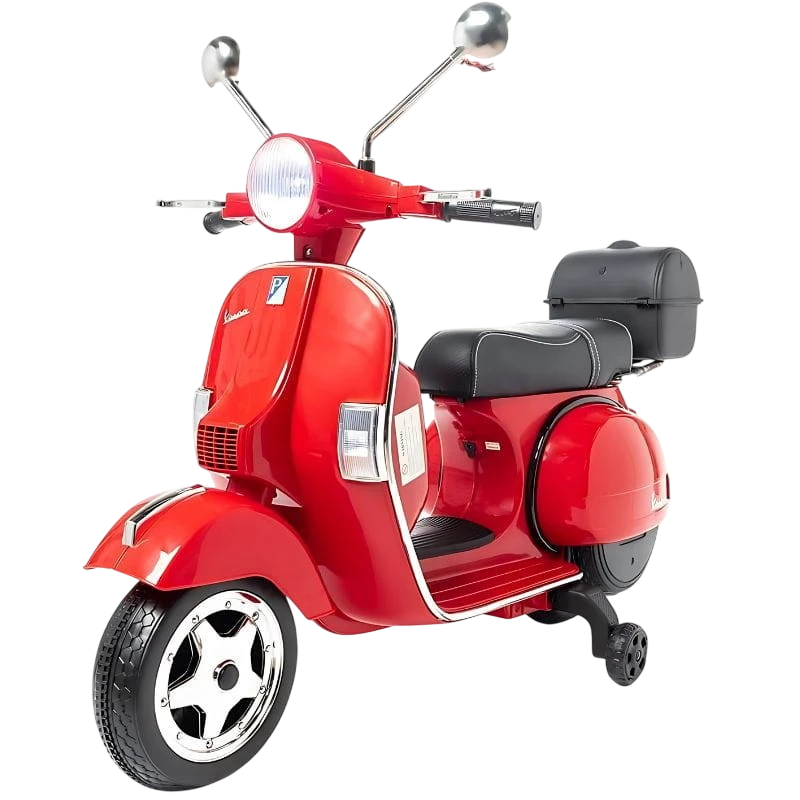 Vespa PX150 12V Vermelha - Moto elétrica para crianças