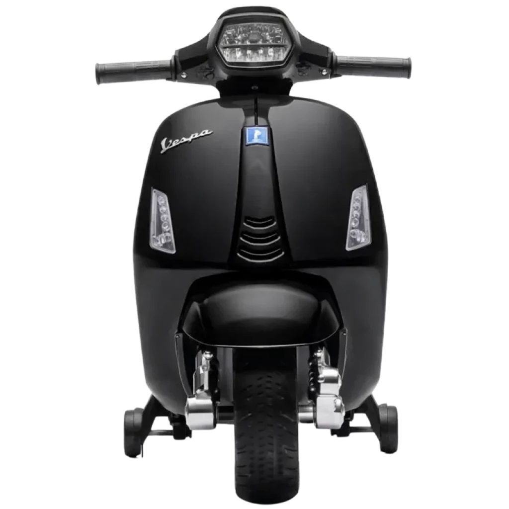 Vespa TR2502 Piaggio Moto Elétrica Infantil 6V Preta